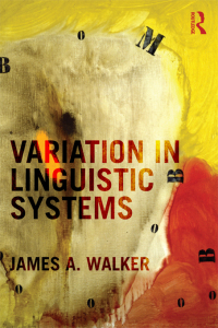 Titelbild: Variation in Linguistic Systems 1st edition 9780415990684