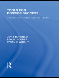 Omslagafbeelding: Tools for Dossier Success 1st edition 9780415998918