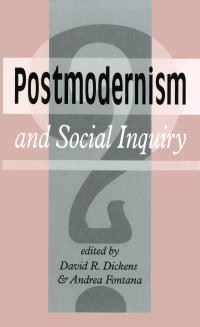 Cover image: Postmodernism And Social Inquiry 1st edition 9781857283655