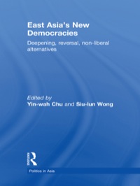 Cover image: East Asia's New Democracies 1st edition 9780415499309