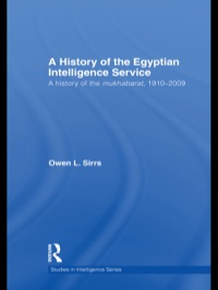 Cover image: The Egyptian Intelligence Service 1st edition 9780415681759