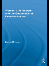 Imagen de portada: Women, Civil Society and the Geopolitics of Democratization 1st edition 9780415872256