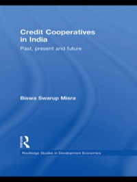 Titelbild: Credit Cooperatives in India 1st edition 9780415533638