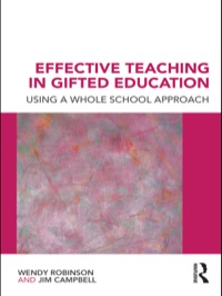 صورة الغلاف: Effective Teaching in Gifted Education 1st edition 9780415493468