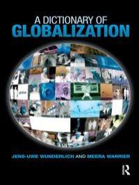 Titelbild: A Dictionary of Globalization 1st edition 9780367476373