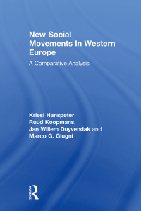 Imagen de portada: New Social Movements In Western Europe 1st edition 9781138179820