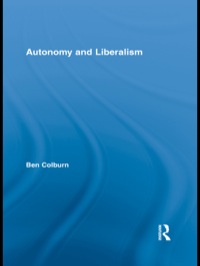Omslagafbeelding: Autonomy and Liberalism 1st edition 9780415875967