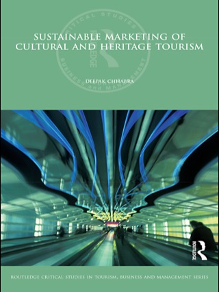 Cover image: Sustainable Marketing of Cultural and Heritage Tourism 1st edition 9781138880733