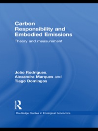 Cover image: Carbon Responsibility and Embodied Emissions 1st edition 9780415516846