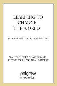 Cover image: Learning to Change the World 9780230337312