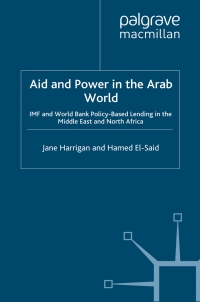 Imagen de portada: Aid and Power in the Arab World 9781349303243
