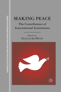 Cover image: Making Peace 9780230116528