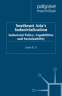 Cover image: Southeast Asia's Industrialization 1st edition 9781349419210
