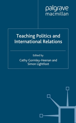 Omslagafbeelding: Teaching Politics and International Relations 9780230300019