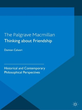 Cover image: Thinking about Friendship 9781349434473