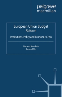 Imagen de portada: European Union Budget Reform 9781137004970