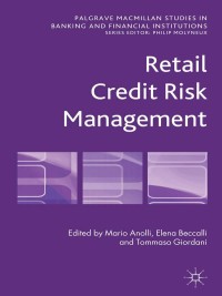 Imagen de portada: Retail Credit Risk Management 9781137006752