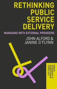 Omslagafbeelding: Rethinking Public Service Delivery 1st edition 9780230237940