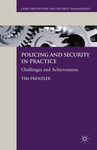Omslagafbeelding: Policing and Security in Practice 9780230300569