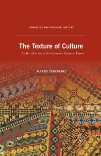 Omslagafbeelding: The Texture of Culture 9781137007148