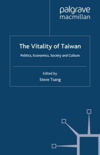 Cover image: The Vitality of Taiwan 9781137009890