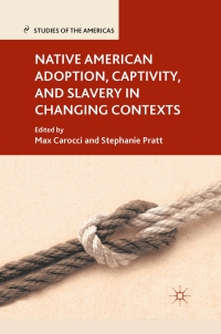 Titelbild: Native American Adoption, Captivity, and Slavery in Changing Contexts 9780230115057