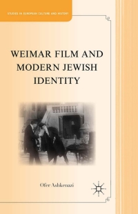 Cover image: Weimar Film and Modern Jewish Identity 9780230341364