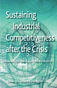 Imagen de portada: Sustaining Industrial Competitiveness after the Crisis 9780230348165