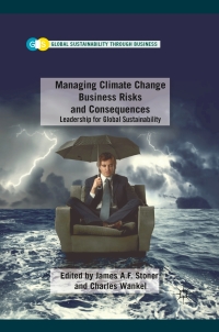 Imagen de portada: Managing Climate Change Business Risks and Consequences 9780230115835