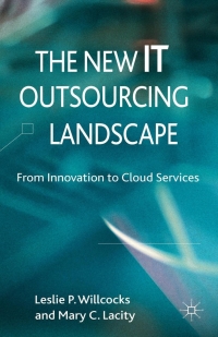 Cover image: The New IT Outsourcing Landscape 9780230358812