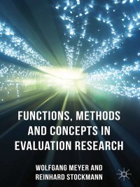 Omslagafbeelding: Functions, Methods and Concepts in Evaluation Research 9781137012463