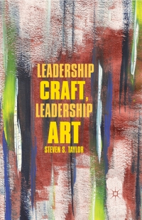 Cover image: Leadership Craft, Leadership Art 9780230338937