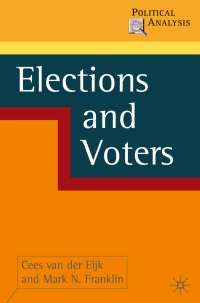 Immagine di copertina: Elections and Voters 1st edition 9781403941282
