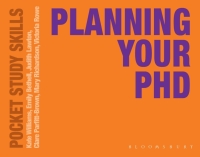 Imagen de portada: Planning Your PhD 1st edition 9780230251939