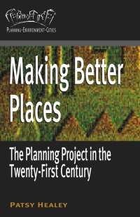 表紙画像: Making Better Places 1st edition 9780230200562