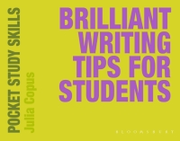 Imagen de portada: Brilliant Writing Tips for Students 1st edition 9780230220027