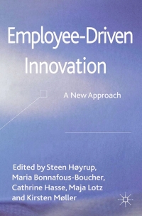 Cover image: Employee-Driven Innovation 9780230278622