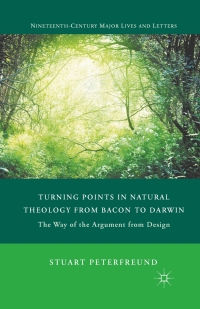 Omslagafbeelding: Turning Points in Natural Theology from Bacon to Darwin 9780230108844