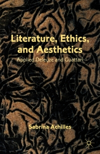 Cover image: Literature, Ethics, and Aesthetics 9780230340893