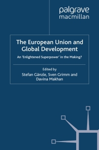 Cover image: The European Union and Global Development 9780230319677