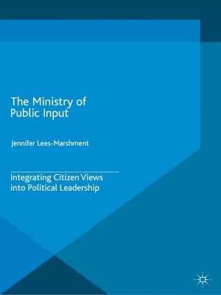 Cover image: The Ministry of Public Input 9781349437191