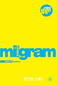 Cover image: Stanley Milgram 1st edition 9780230573154