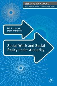 Cover image: Social Work and Social Policy under Austerity 1st edition 9781137020635