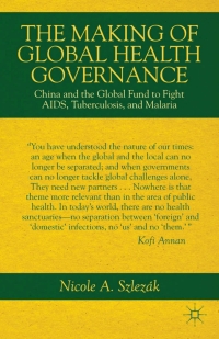 Cover image: The Making of Global Health Governance 9781137020826