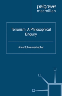 Titelbild: Terrorism: A Philosophical Enquiry 9780230363984