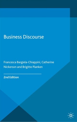 Cover image: Business Discourse 2nd edition 9781137024923