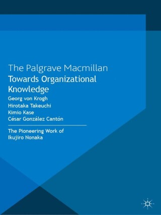 Cover image: Towards Organizational Knowledge 9781137024954