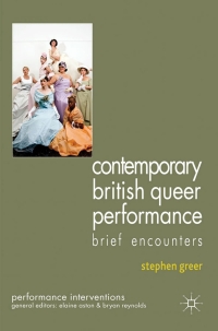 Immagine di copertina: Contemporary British Queer Performance 9780230304420