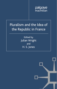 Imagen de portada: Pluralism and the Idea of the Republic in France 9780230272095