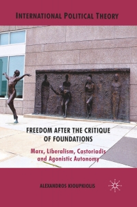 Cover image: Freedom After the Critique of Foundations 9780230279124